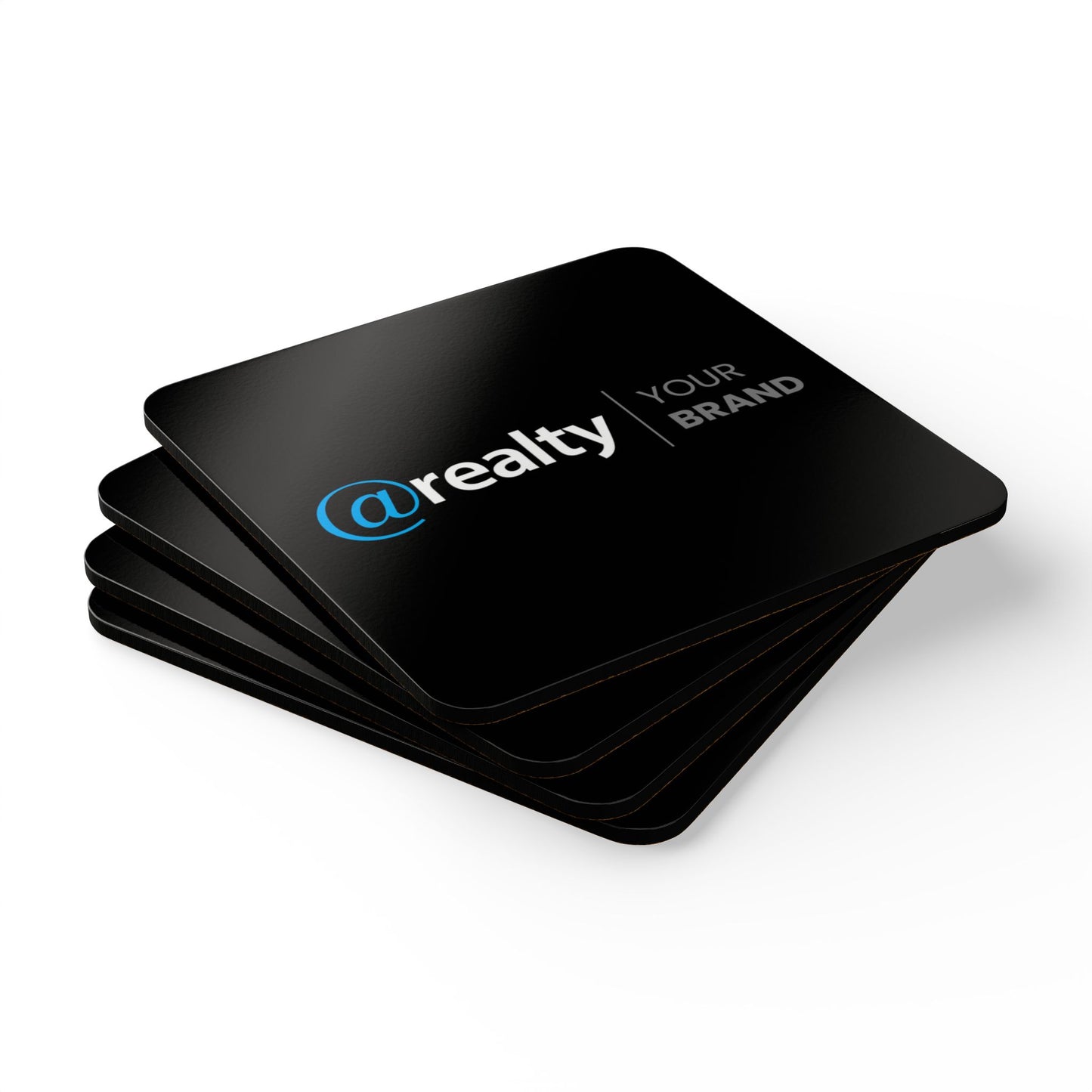 Co-Branded Corkwood Coaster Set