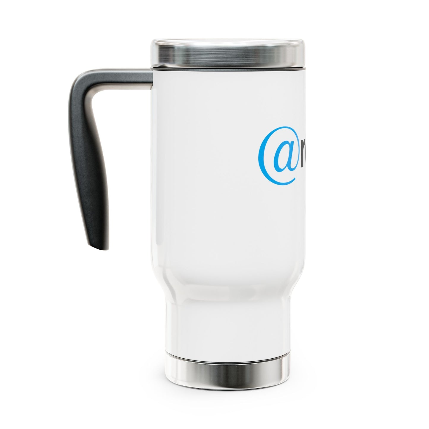 Stainless Steel Travel Mug with Handle, 14oz