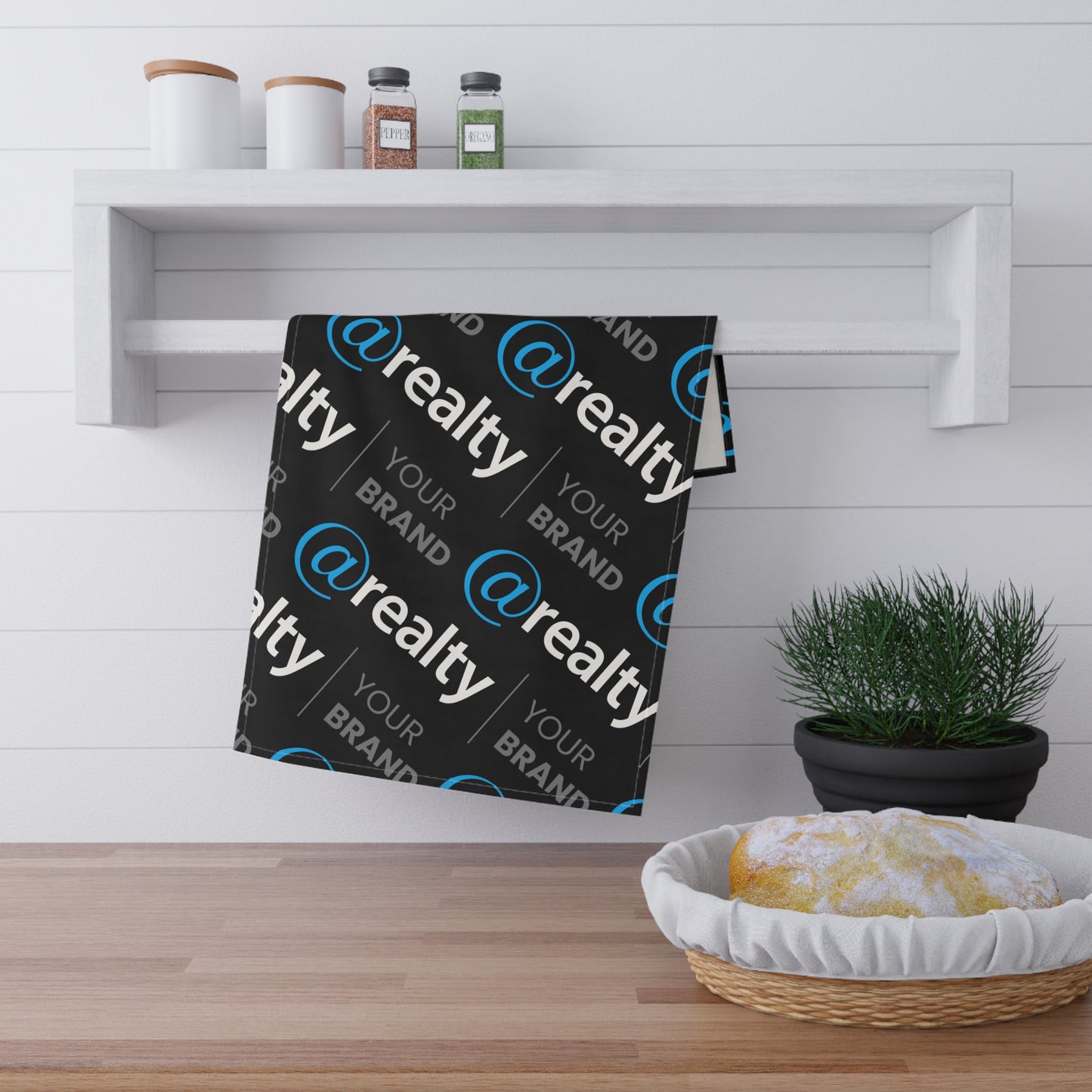 Co-Branded Tea Towels (cotton, poly)