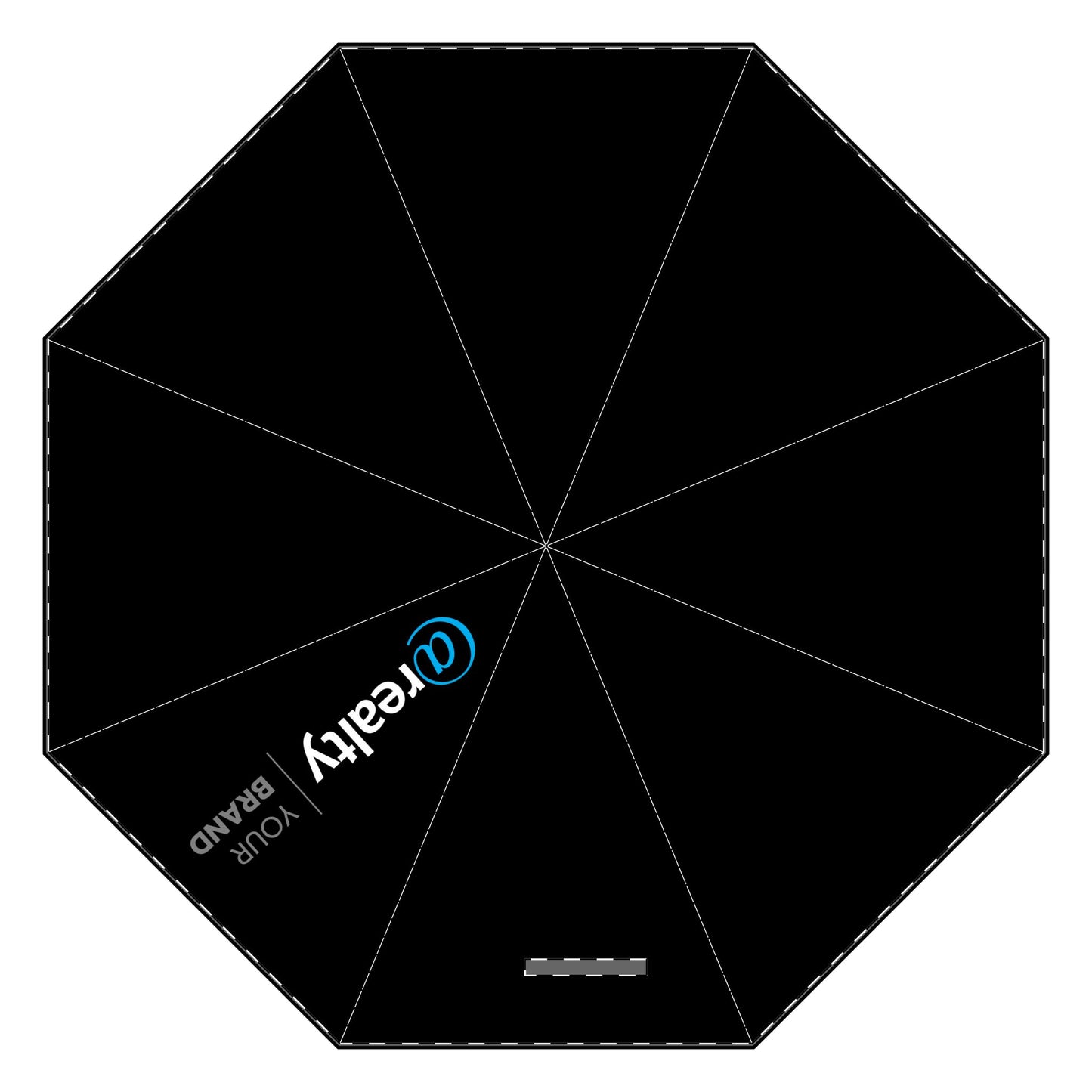 Co-Branded Semi-Automatic Foldable Umbrella