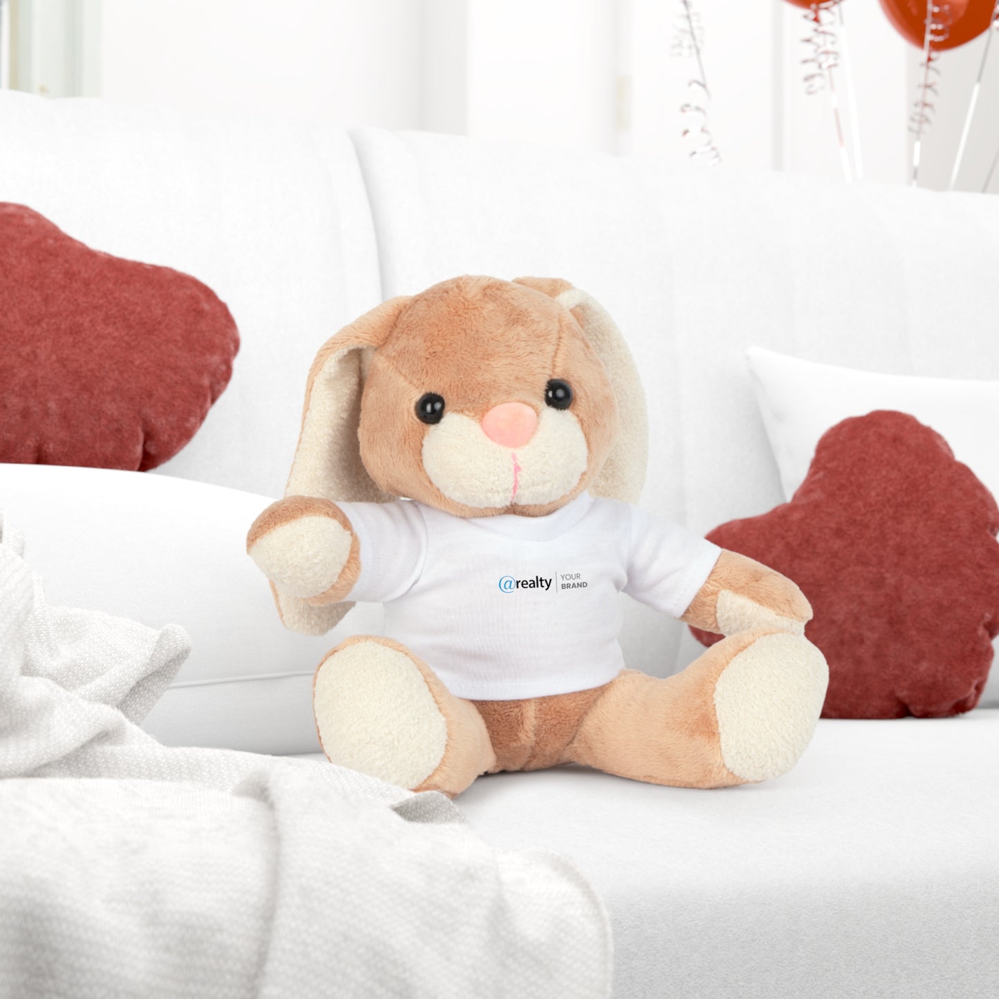 Co-Branded Plush Toy with T-Shirt
