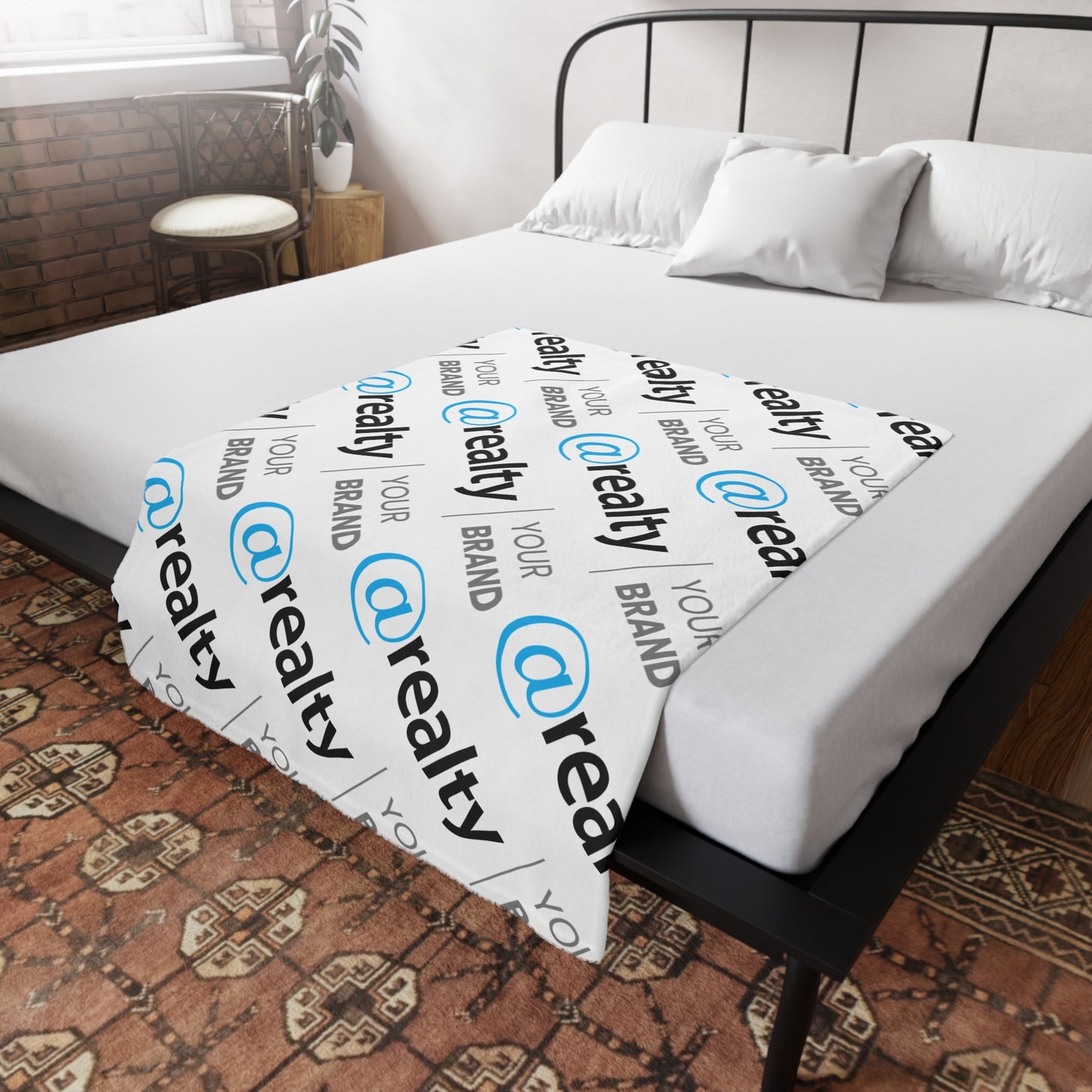 Co-Branded Plush Fleece Blanket