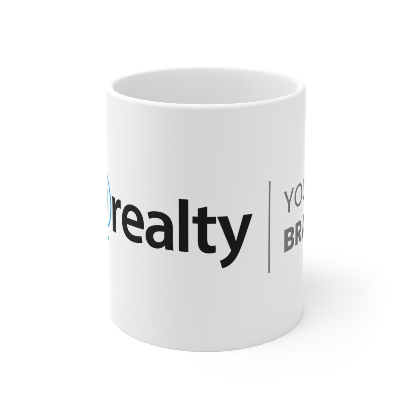Co-Branded Ceramic Coffee Cups, 11oz, 15oz