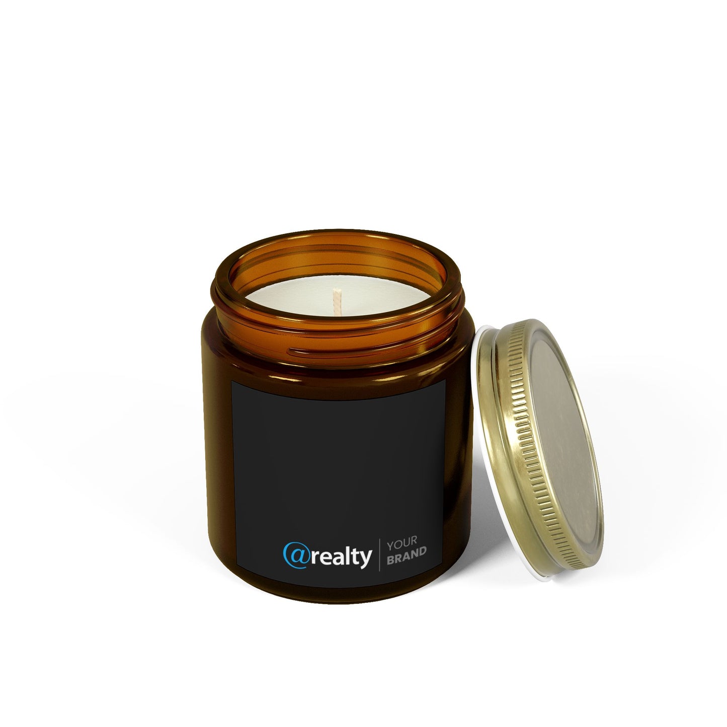 Co-Branded Scented Candles, Coconut Apricot Wax (4oz, 9oz)