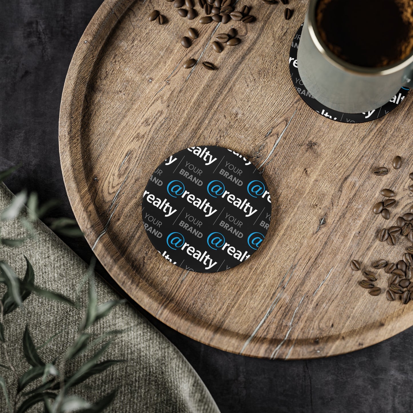 Co-Branded Coasters