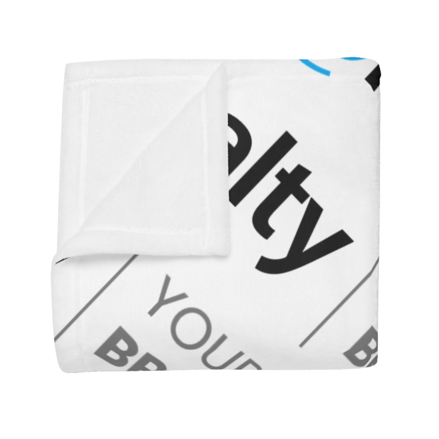 Co-Branded Plush Fleece Blanket