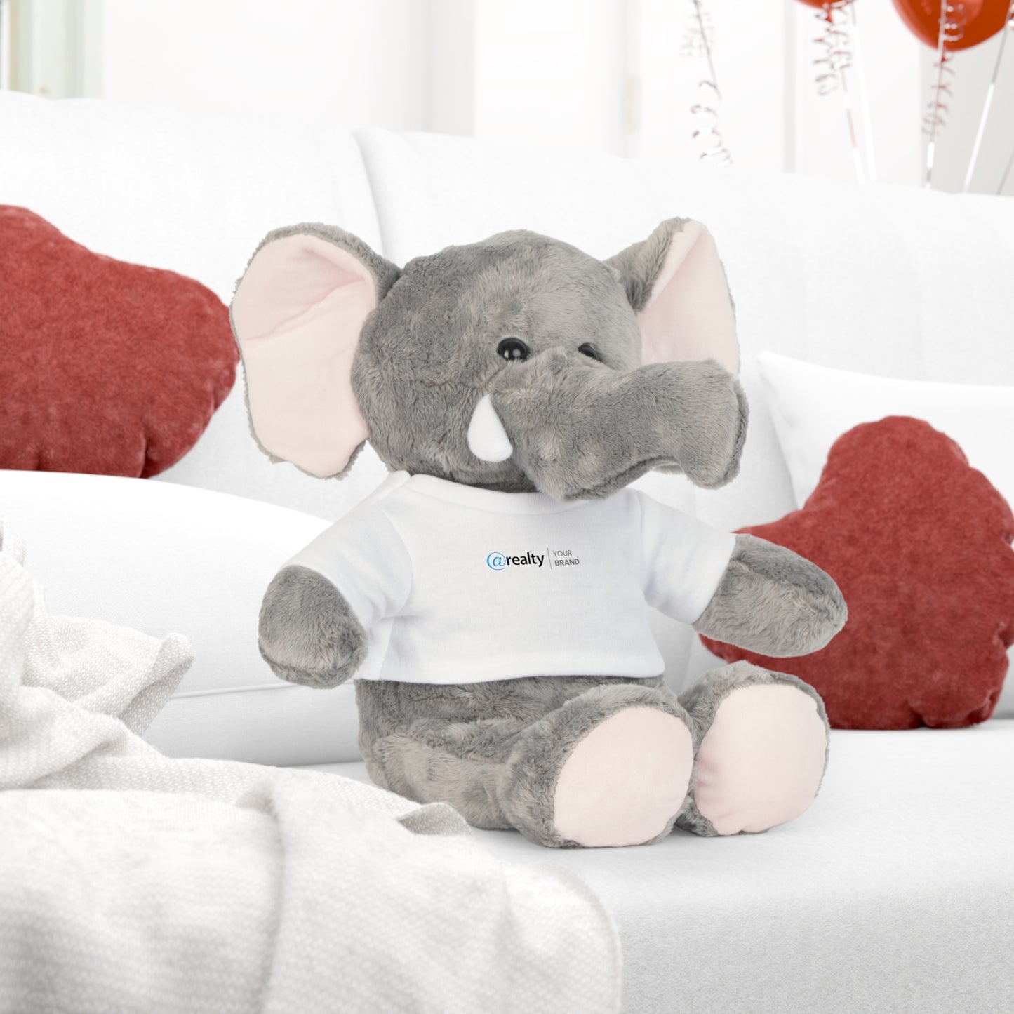 Co-Branded Plush Toy with T-Shirt