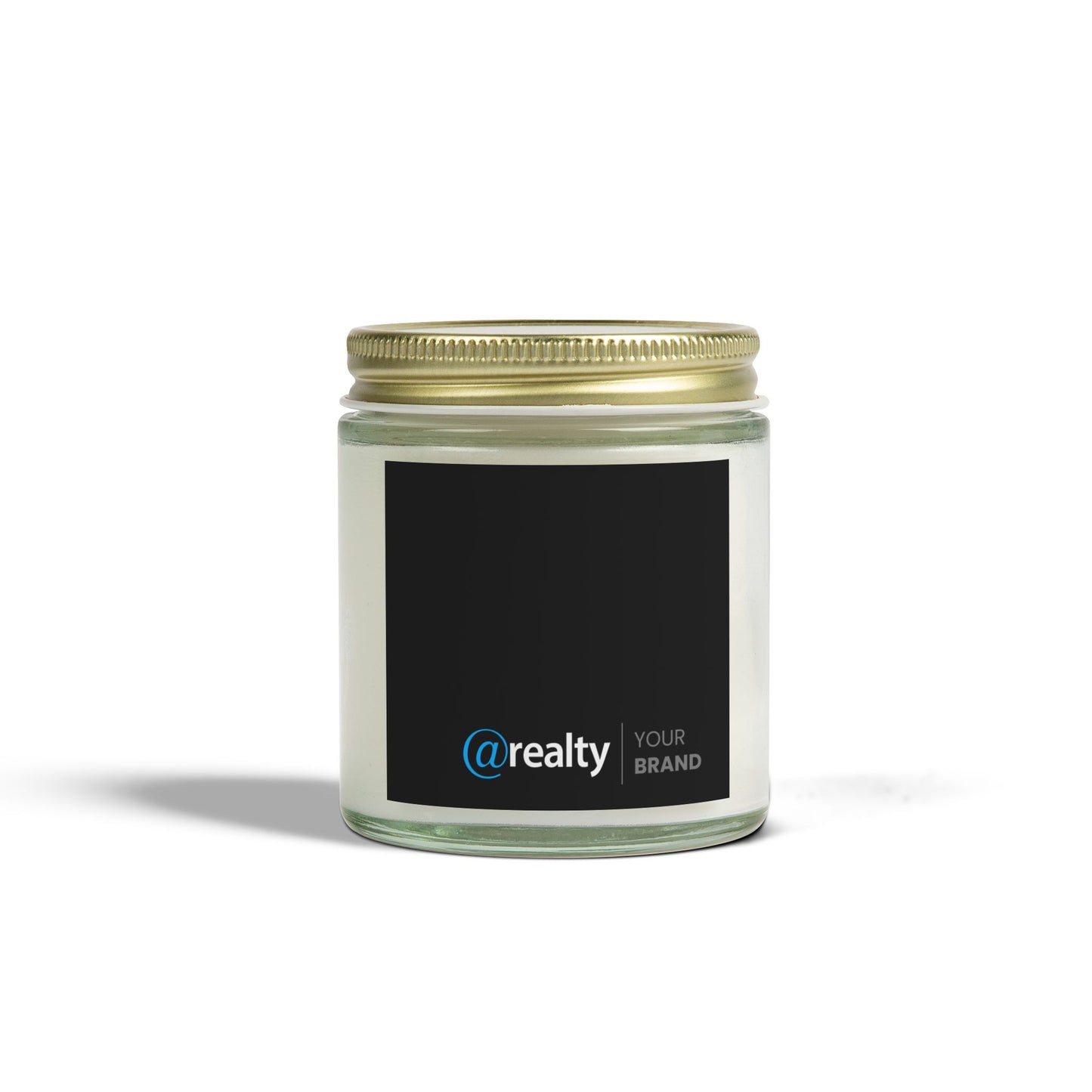 Co-Branded Scented Candles, Coconut Apricot Wax (4oz, 9oz)