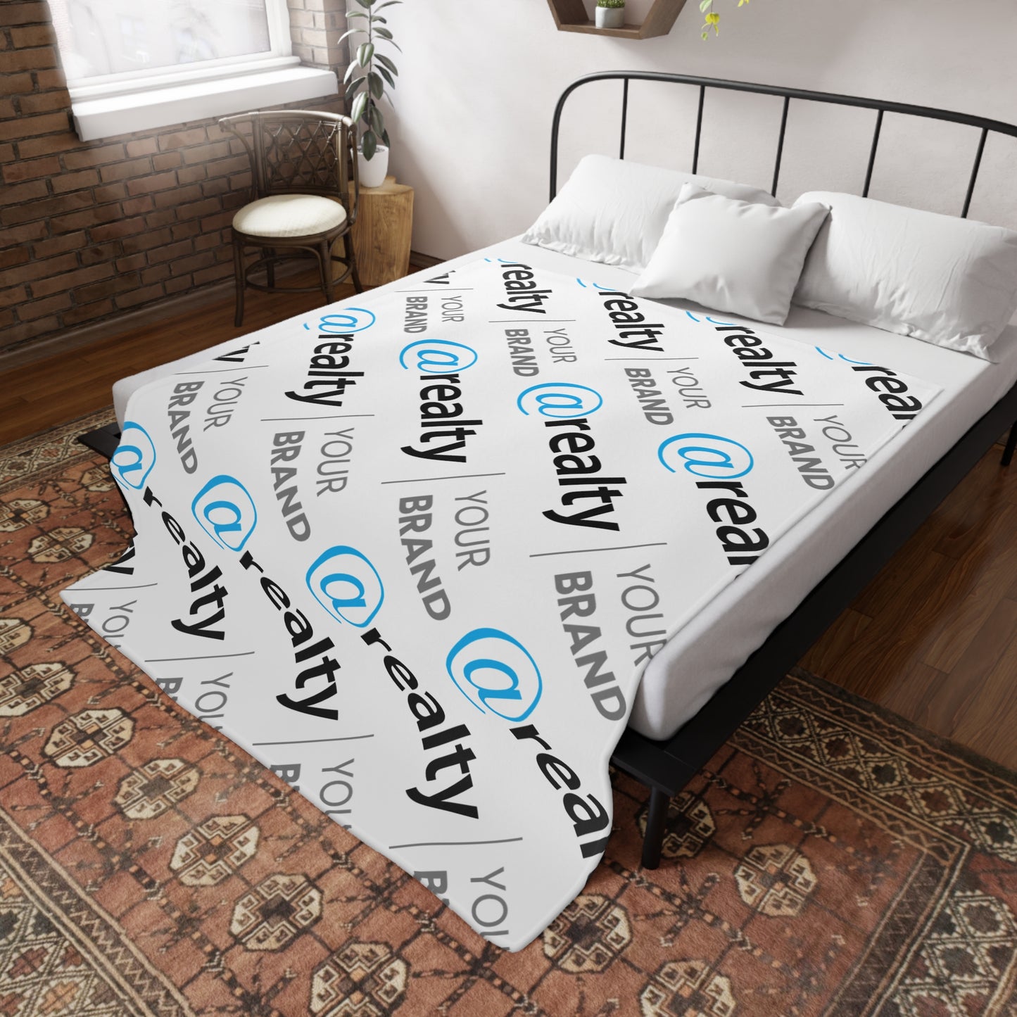 Co-Branded Plush Fleece Blanket