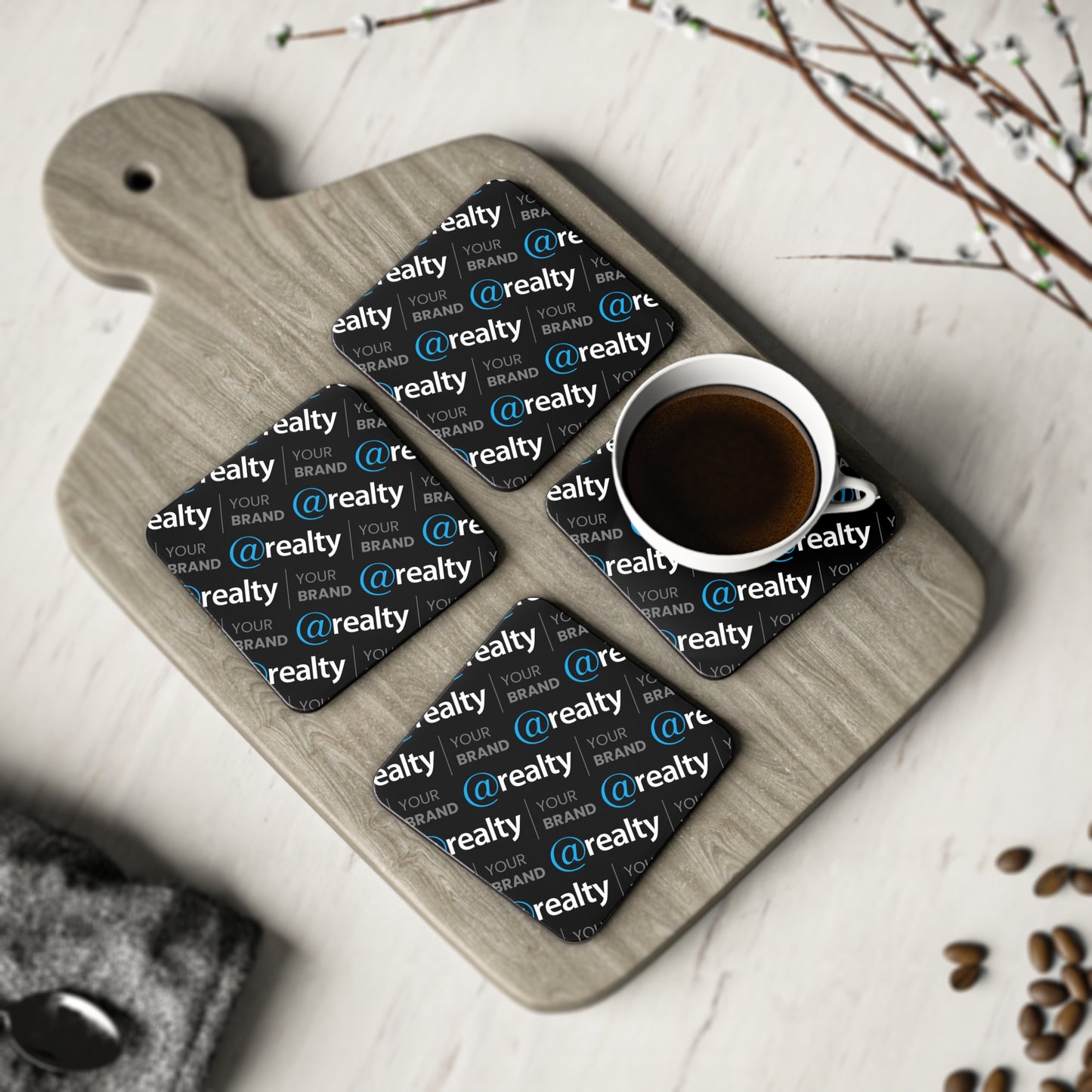 Co-Branded Coasters