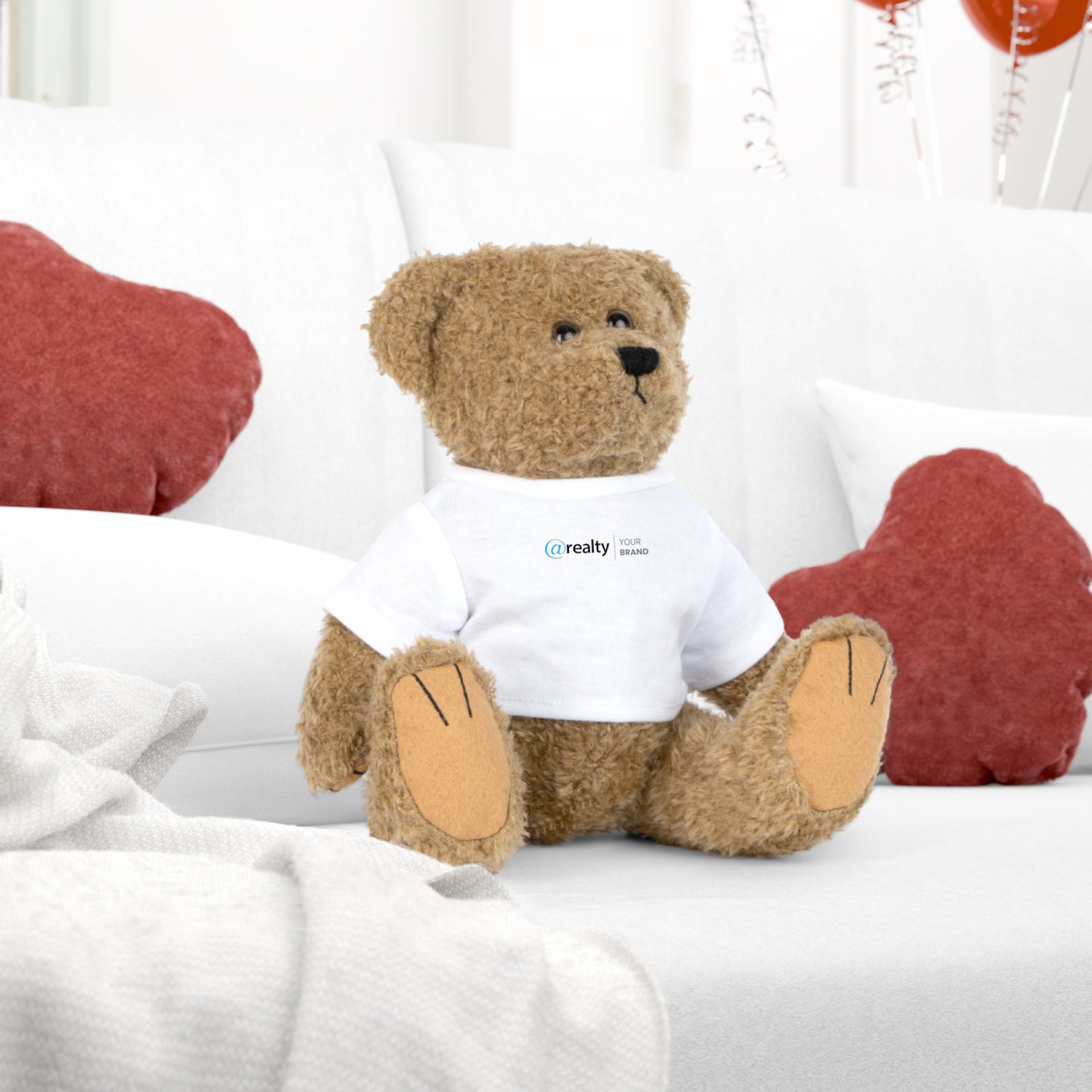 Co-Branded Plush Toy with T-Shirt